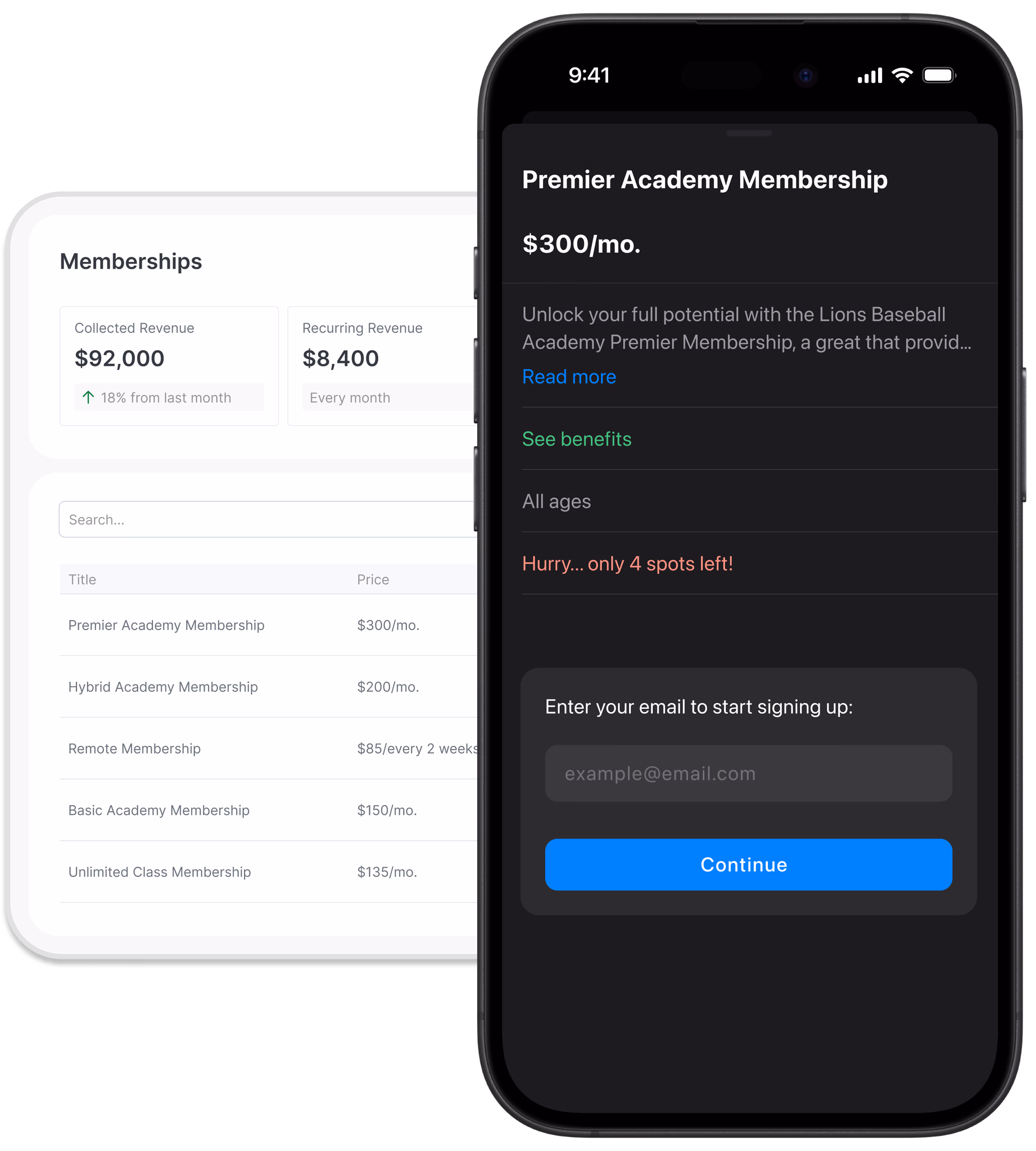 Registration & Payments